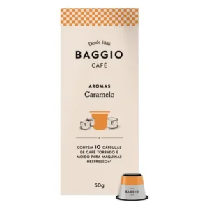 Cápsulas de Café BAGGIO Caramelo com 10 Unidades