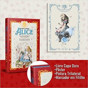 Alice no País das Maravilhas + pôster: (Deluxe + Capa dura)