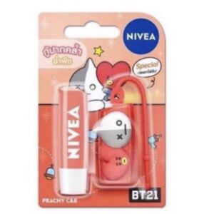 Especial BT21 LIP CARE (cor: PESSEGO)
