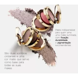 Trio de Sombras Nádia Tambasco By Océane - 3 To Go Palette 7,8g